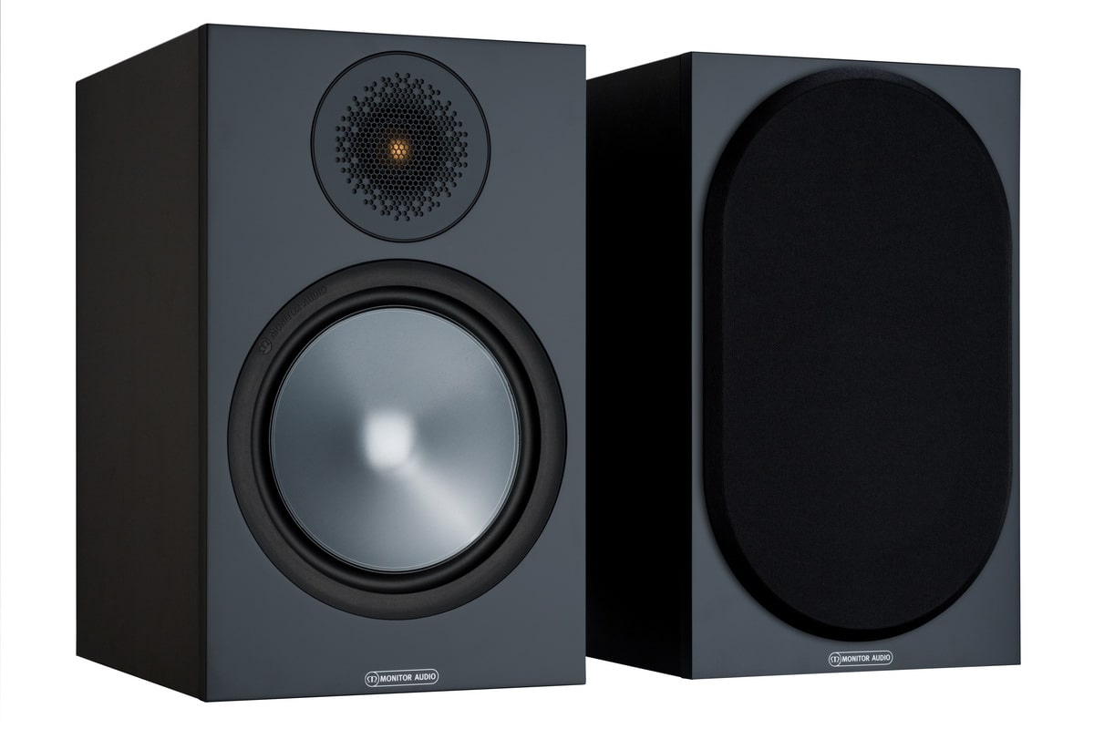 фото Полочная акустика monitor audio bronze 100 black