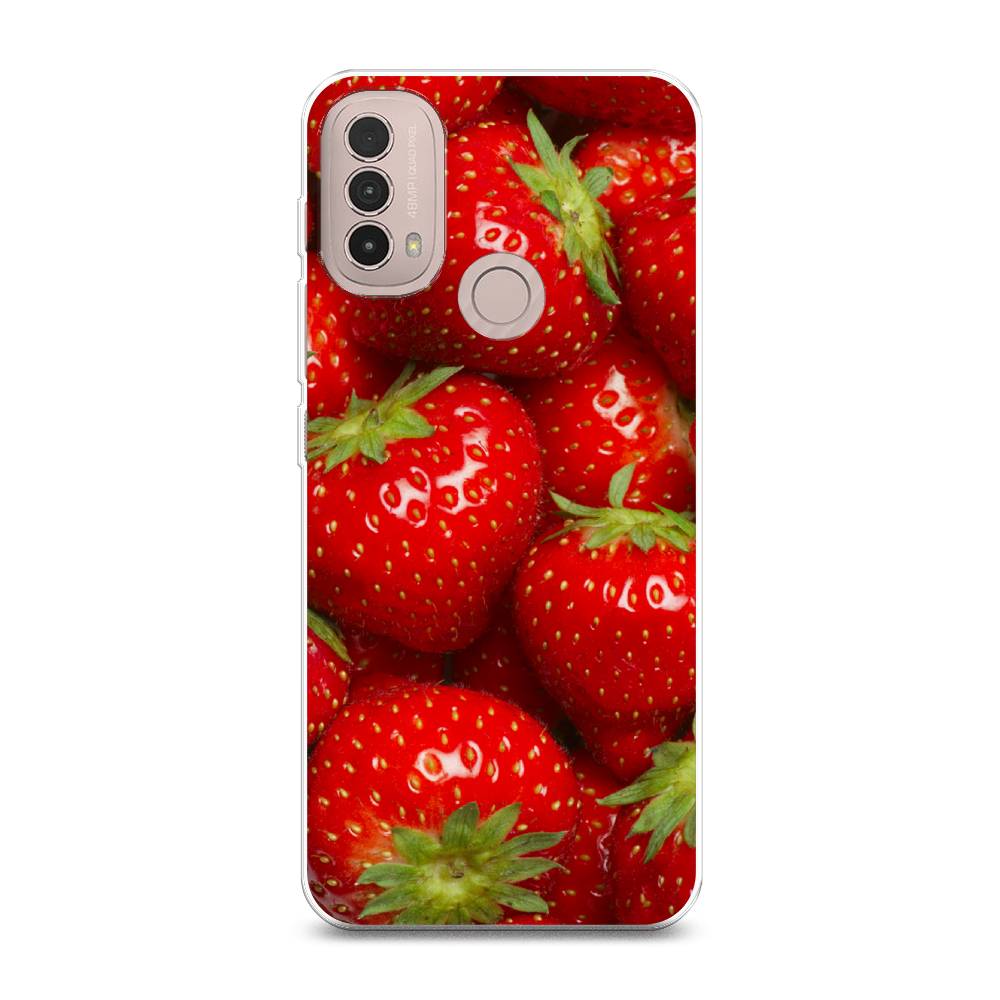 

Чехол Awog на Lenovo K14 Plus / Леново K14 Плюс "Клубника", Разноцветный, 113450-10