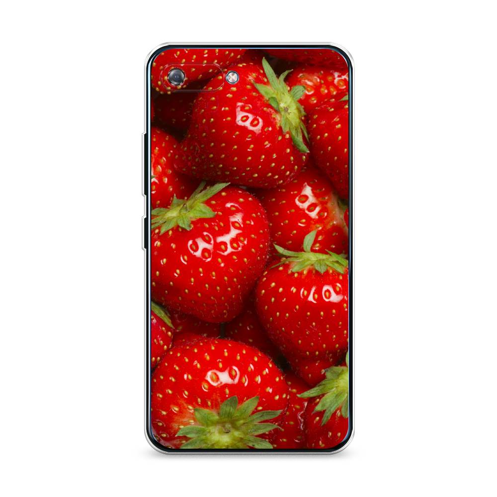 

Чехол Awog на Itel A25/A35 "Клубника", Разноцветный, 3200250-10