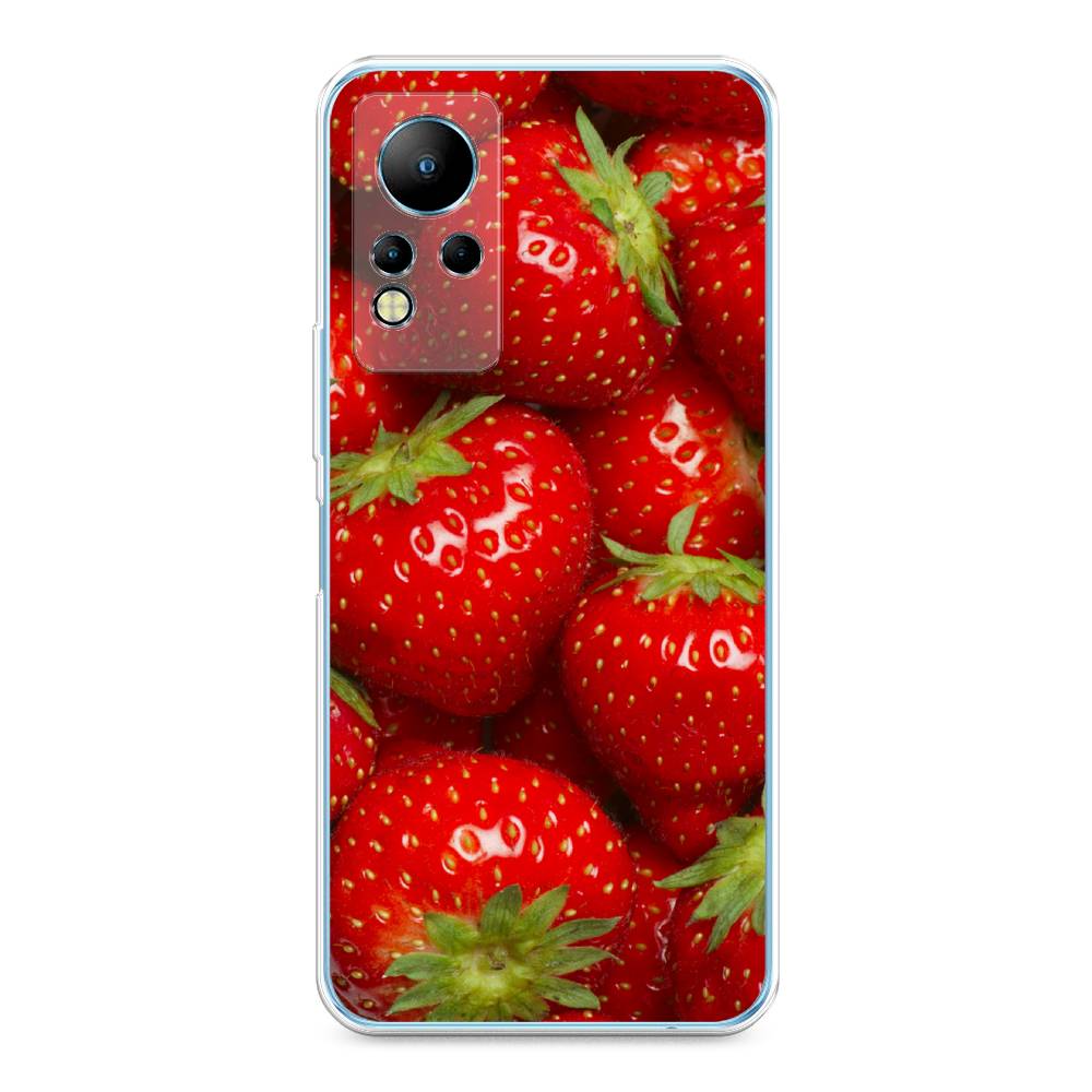 

Чехол Awog на Infinix Note 12 G88 "Клубника", Разноцветный, 3101850-10