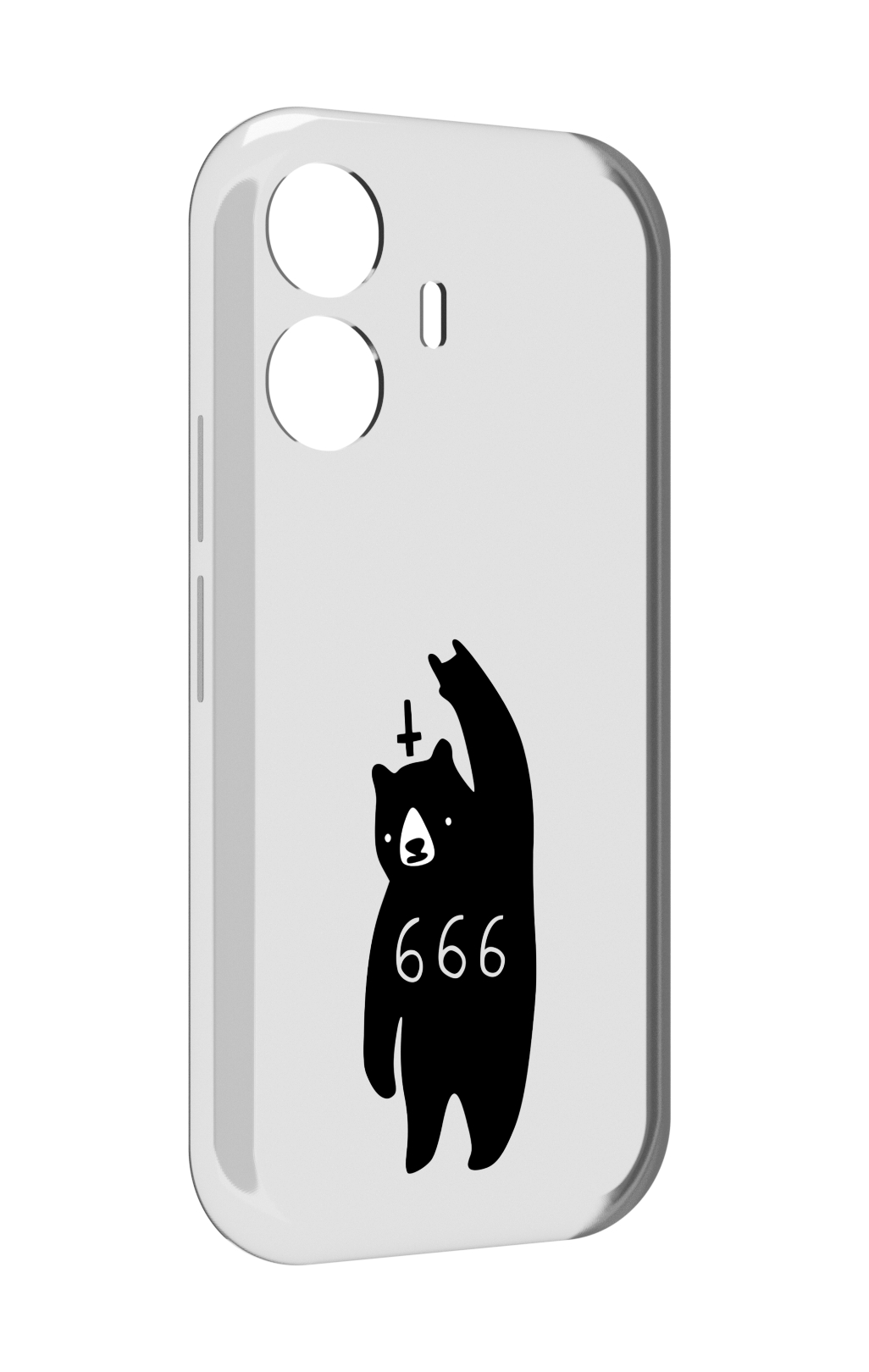 

Чехол MyPads медведь 666 для Vivo Y77E / Vivo iQOO Z6 Lite, Прозрачный, Tocco