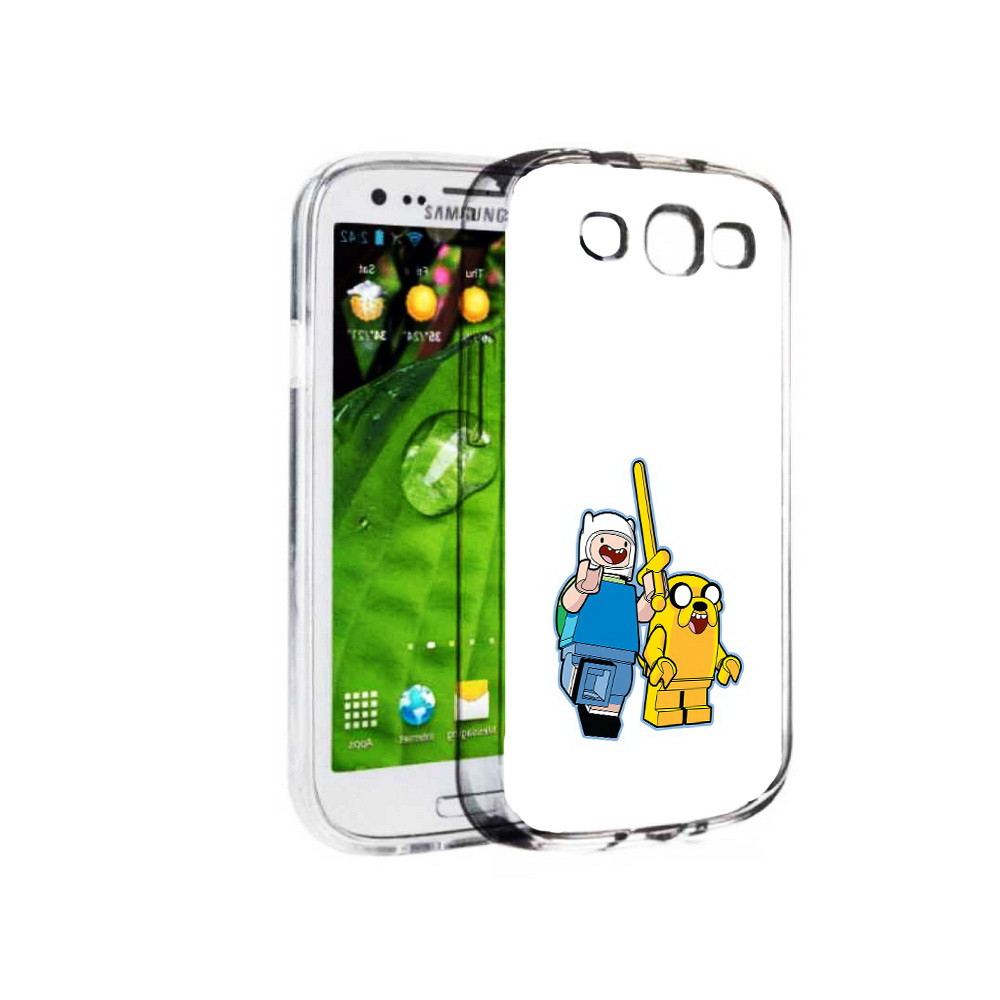 

Чехол MyPads Tocco для Samsung Galaxy S3 время приключений лего (PT123108.507.274), Прозрачный, Tocco