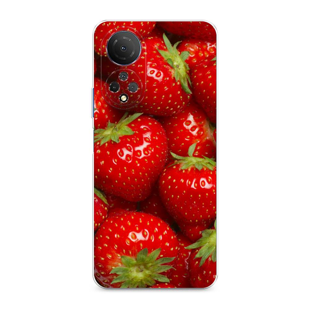 

Чехол Awog на Honor X7 2022 "Клубника", Разноцветный, 6108850-10