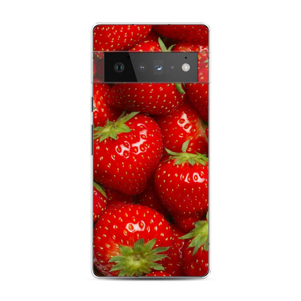 

Чехол Awog на Google Pixel 6 Pro "Клубника", Разноцветный, 270950-10