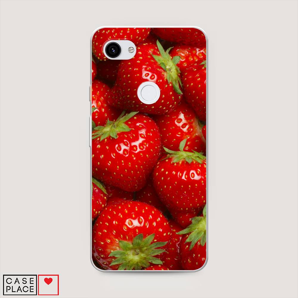 

Чехол Awog на Google Pixel 3A XL "Клубника", Разноцветный, 270450-10