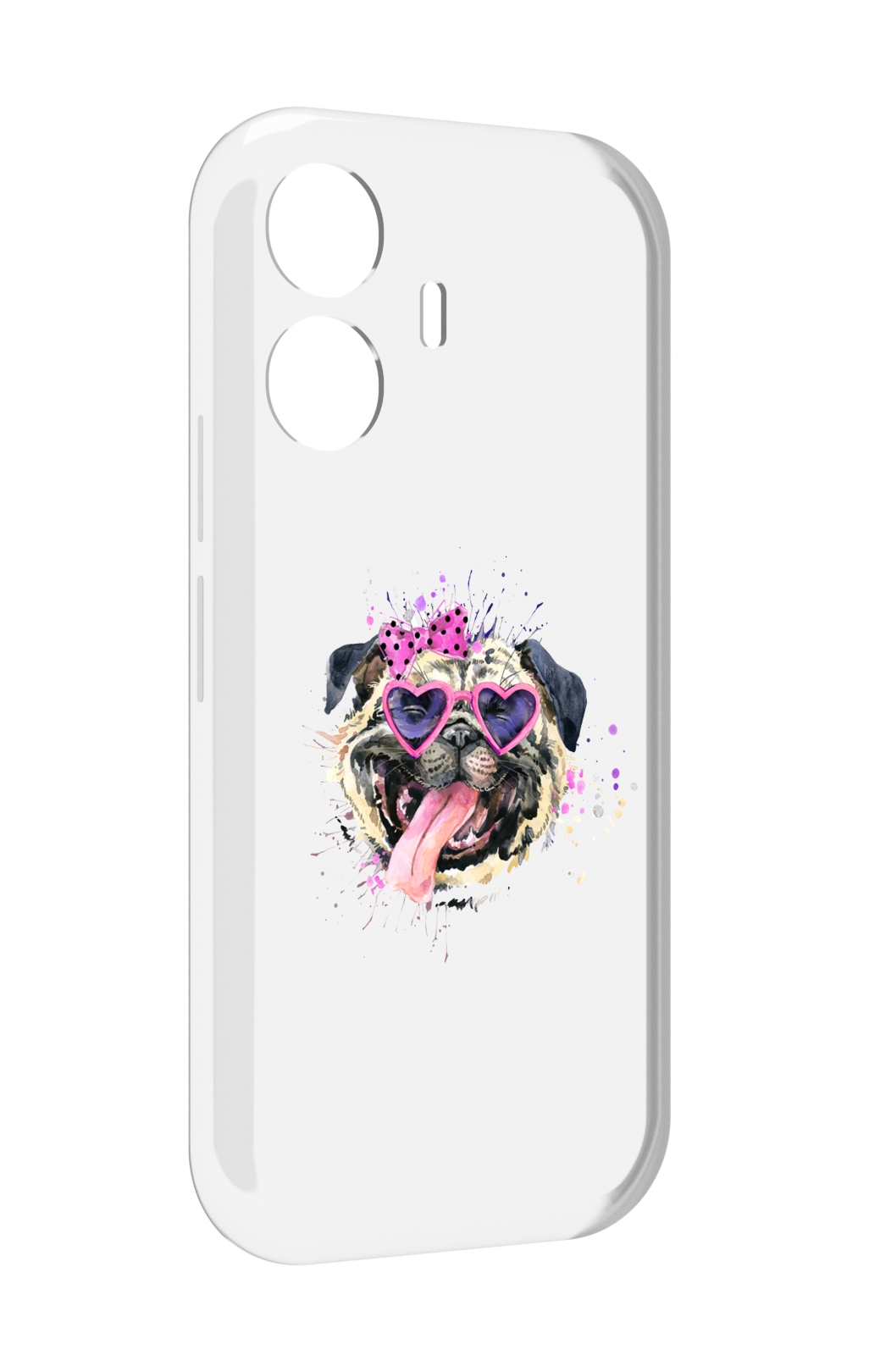

Чехол MyPads Веселая собака для Vivo Y77E / Vivo iQOO Z6 Lite, Прозрачный, Tocco