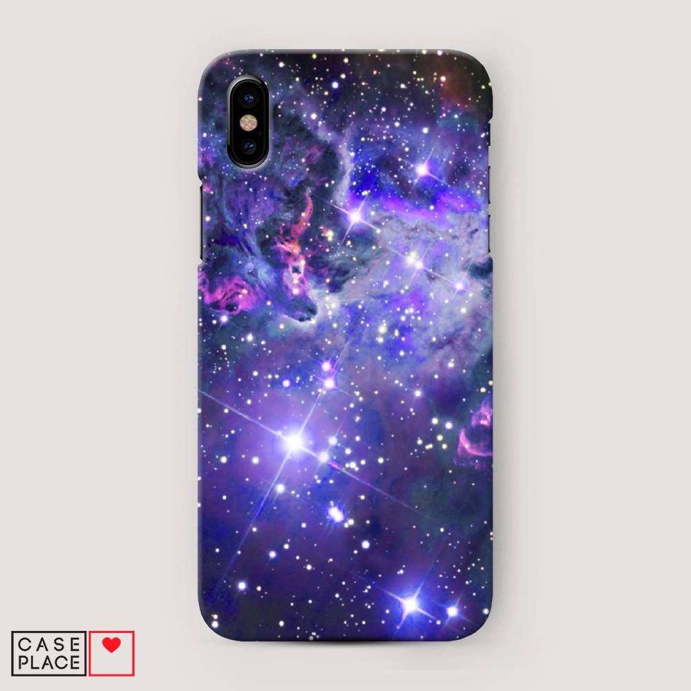 

Пластиковый чехол "Яркая галактика" на Apple iPhone XS Max (10S Max), 11920-3
