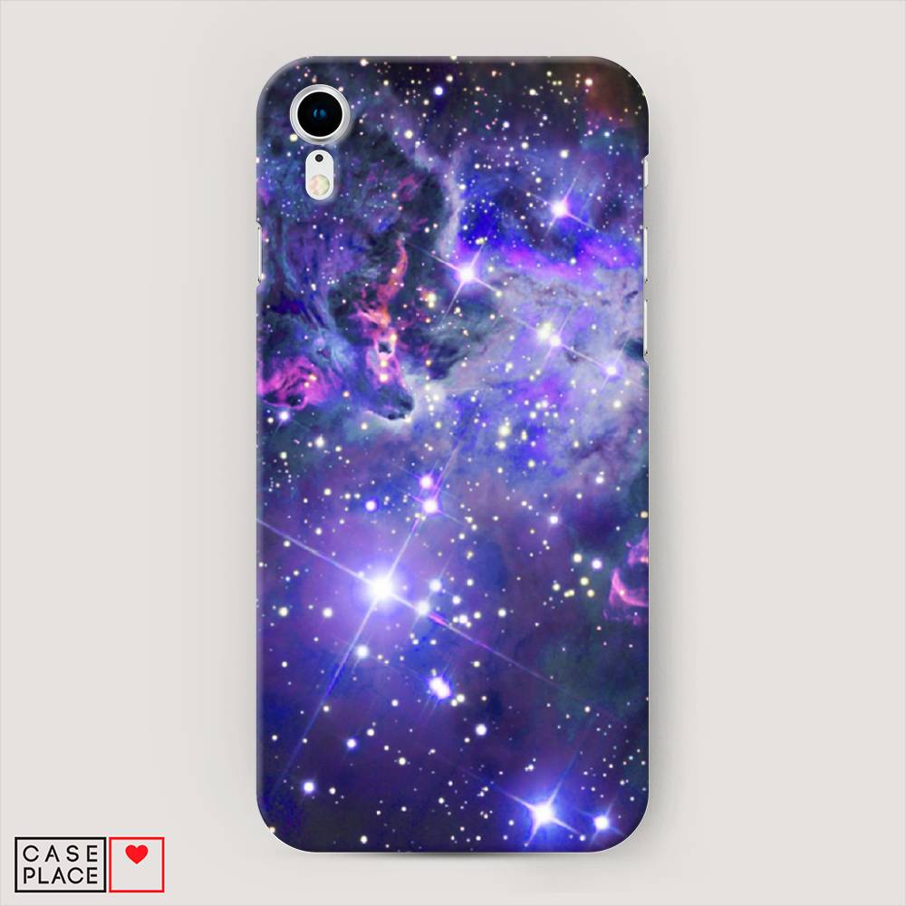 

Пластиковый чехол "Яркая галактика" на Apple iPhone XR (10R), 12020-3