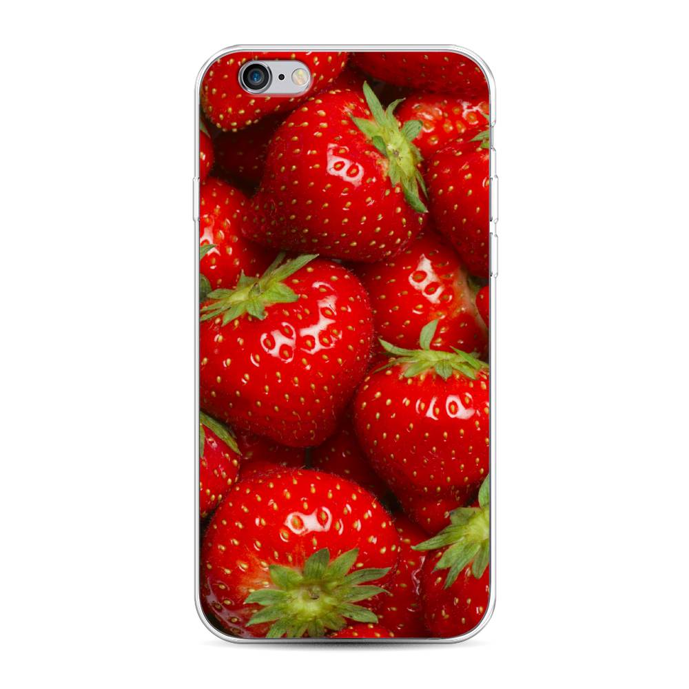 

Чехол Awog на Apple iPhone 6S / Айфон 6S "Клубника", Разноцветный, 0104S50-10