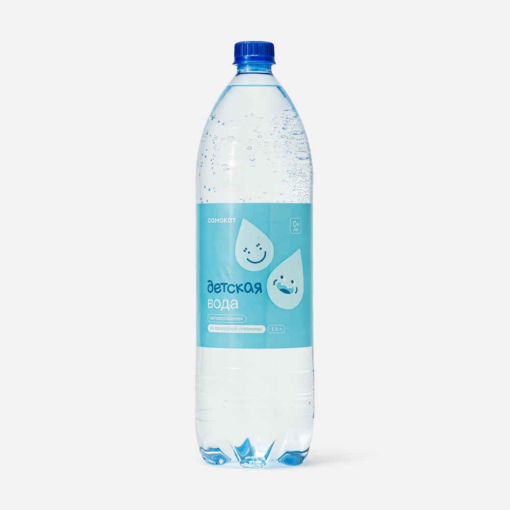 

Вода Самокат, детская, без газа, 1,5 л