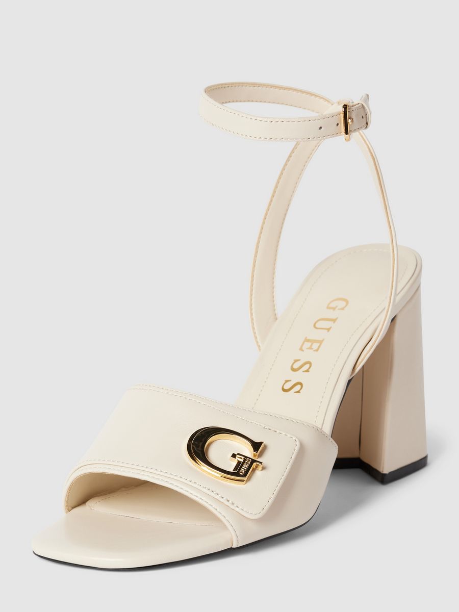 

Босоножки женские Guess FLJKRNLEA03 белые 37 EU, Белый, FLJKRNLEA03