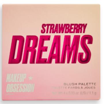 фото Румяна makeup obsession blush crush palette strawberry dreams