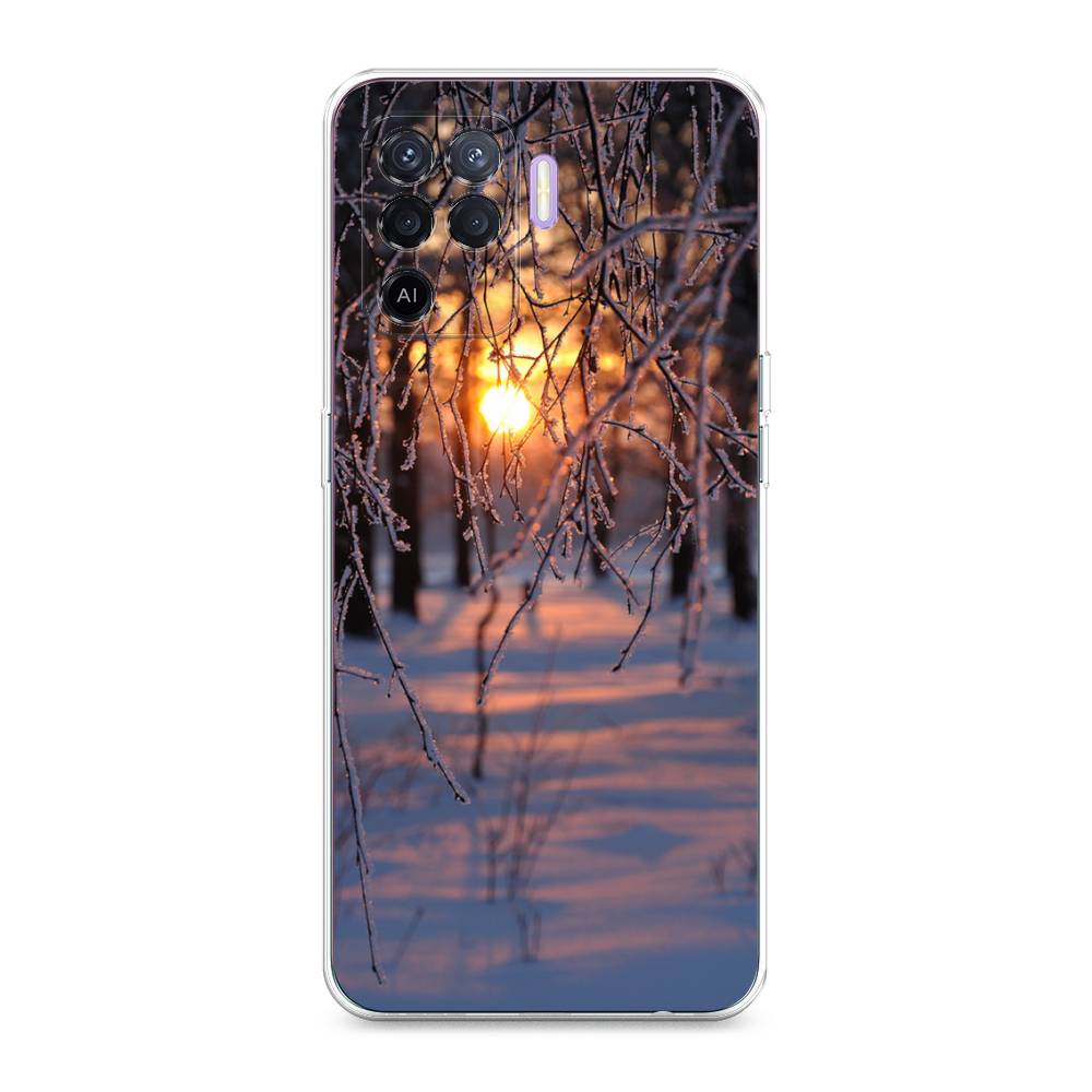 

Чехол для Oppo Reno 5 Lite "Зима 7", Оранжевый;розовый;черный, 255150-2