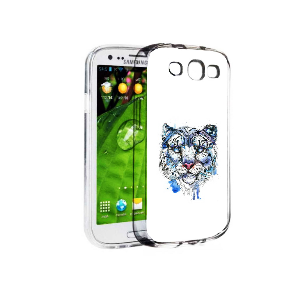 

Чехол MyPads Tocco для Samsung Galaxy S3 водяной тигр (PT123108.507.263), Прозрачный, Tocco