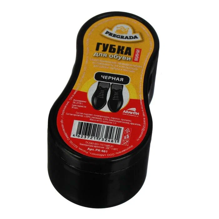 

Губка для обуви Pregrada мини, черная
