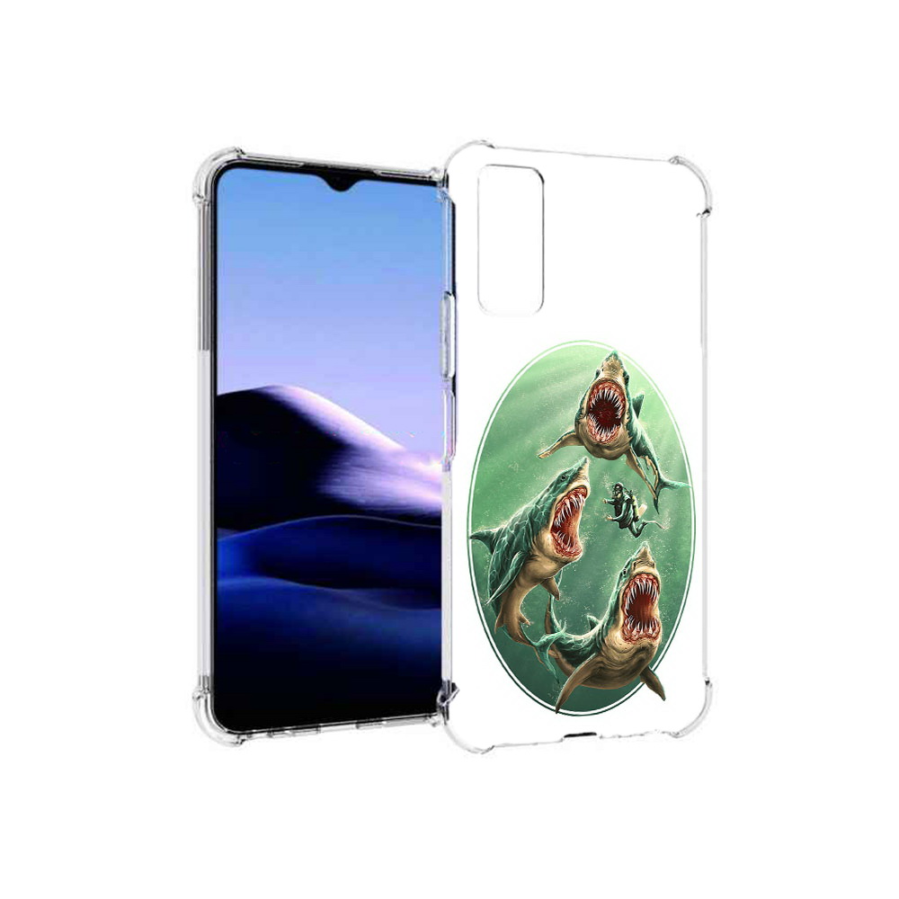 

Чехол MyPads Tocco для Vivo Y20 синяя бездна (PT154038.379.600), Прозрачный, Tocco