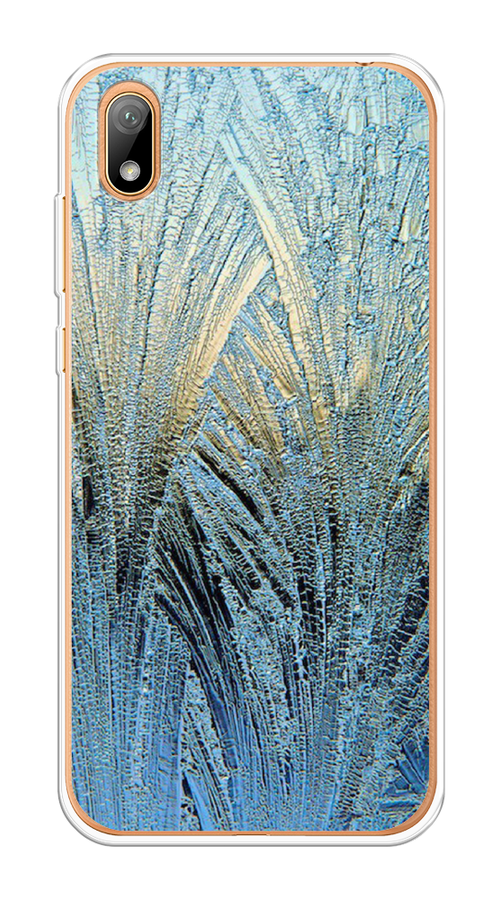 

Чехол Awog на Honor 8S "Лёд", Голубой, 69150-4