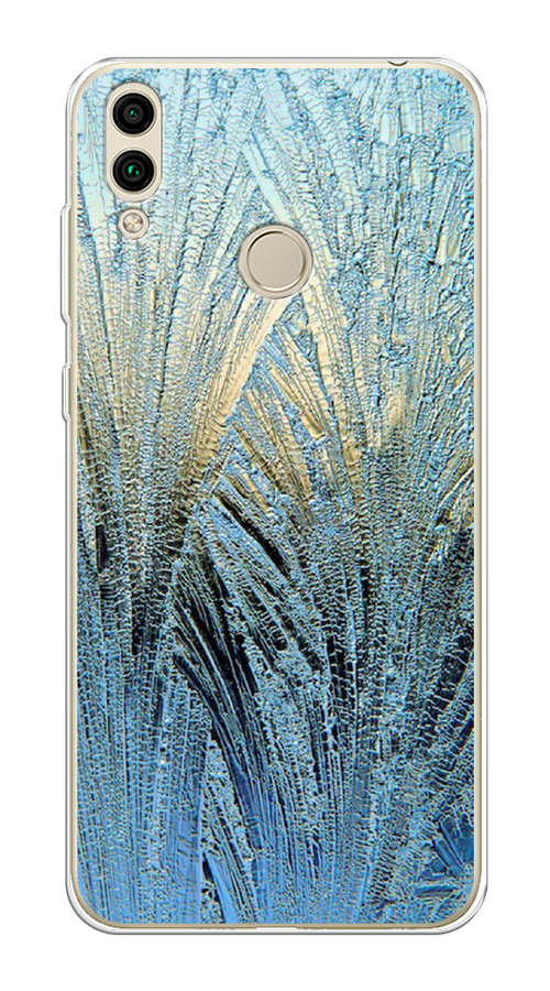 

Чехол Awog на Honor 8C "Лёд", Голубой, 67150-4