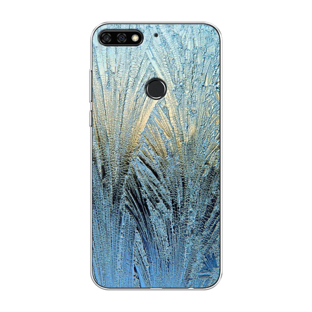 

Чехол Awog на Honor 7C Pro "Лёд", Голубой, 65550-4