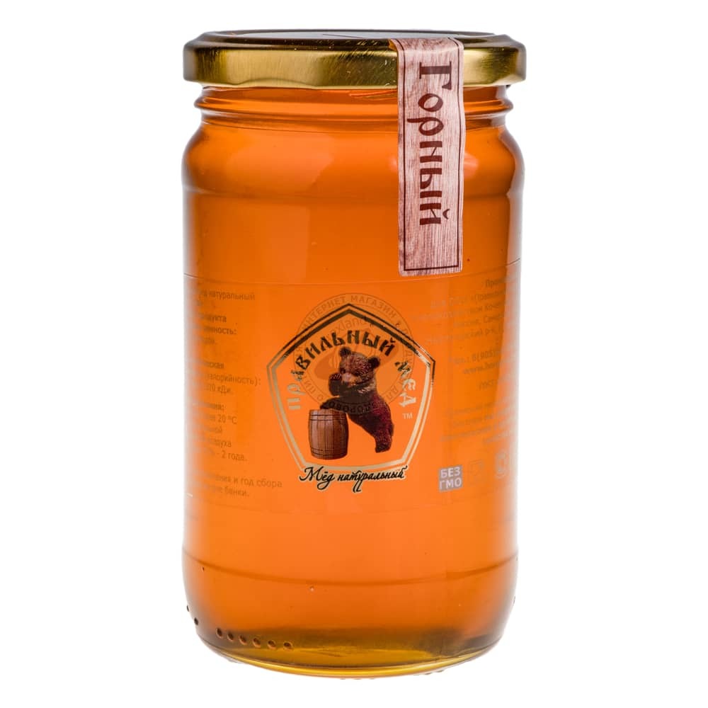 

Мед "Горный" 500 гр.