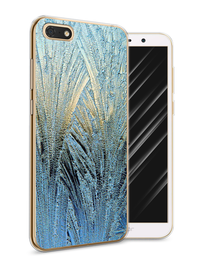 

Чехол Awog на Honor 7A "Лёд", Голубой, 65250-4