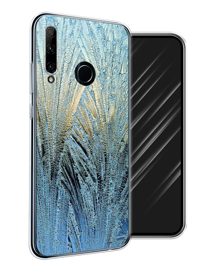 

Чехол Awog на Honor 20 Lite 2019 "Лёд", Голубой, 68950-4
