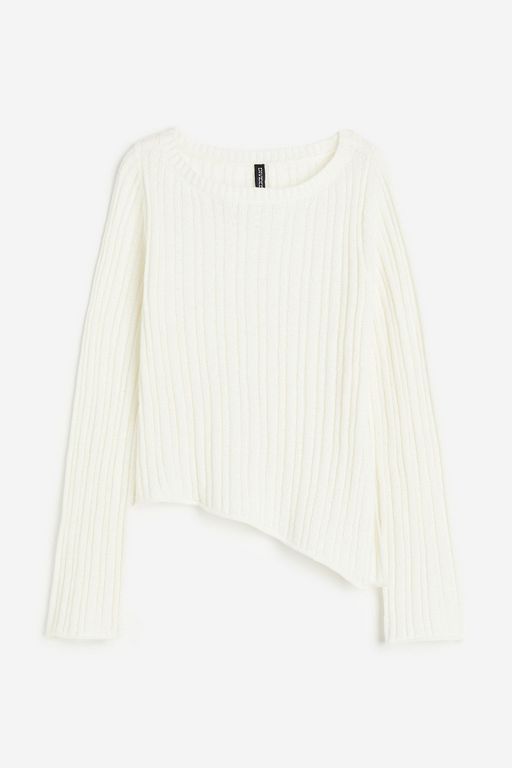 

Джемпер женский H&M 1203075 белый L, 1203075