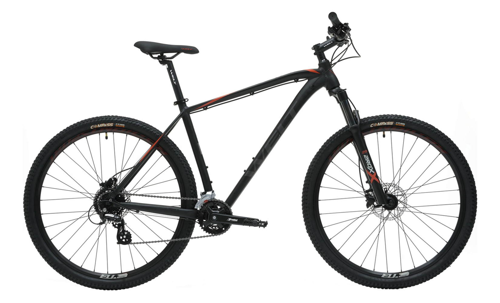 

Велосипед Welt Raven 2.1 HD 29 2024, Matt black, M, Raven 2.1 HD 29 (2024)