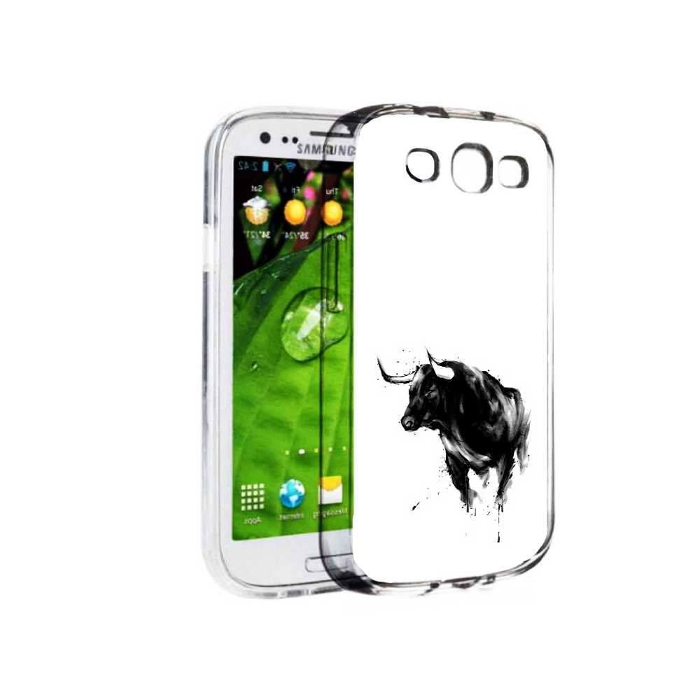 

Чехол MyPads Tocco для Samsung Galaxy S3 бык (PT123108.507.254), Прозрачный, Tocco