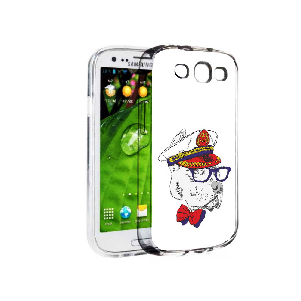 

Чехол MyPads Tocco для Samsung Galaxy S3 бульдог (PT123108.507.251), Прозрачный, Tocco