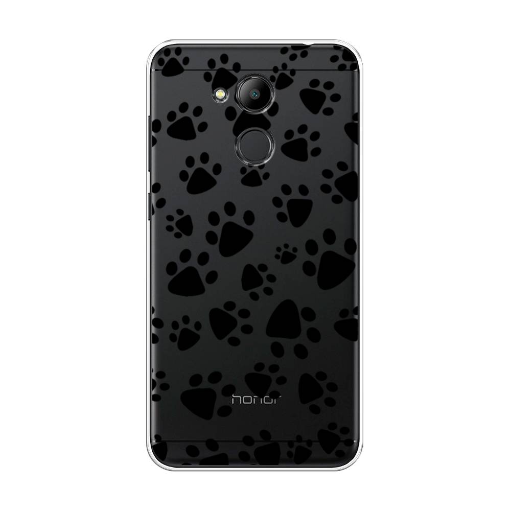 

Чехол Awog на Honor 6C Pro "Лапки черные", Черный, 63850-2