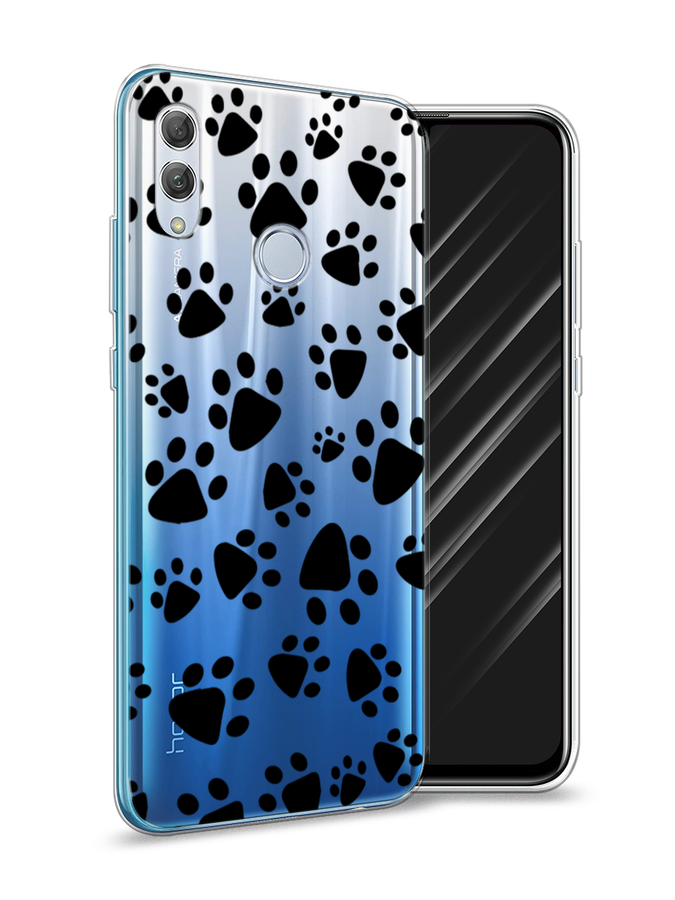 

Чехол Awog на Honor 10 Lite "Лапки черные", Черный, 67550-2