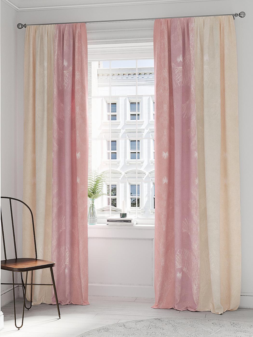 

Комплекты штор AT HOME Мирвиронс высота 260 см, ширина 150 см, Бежевый, 959196