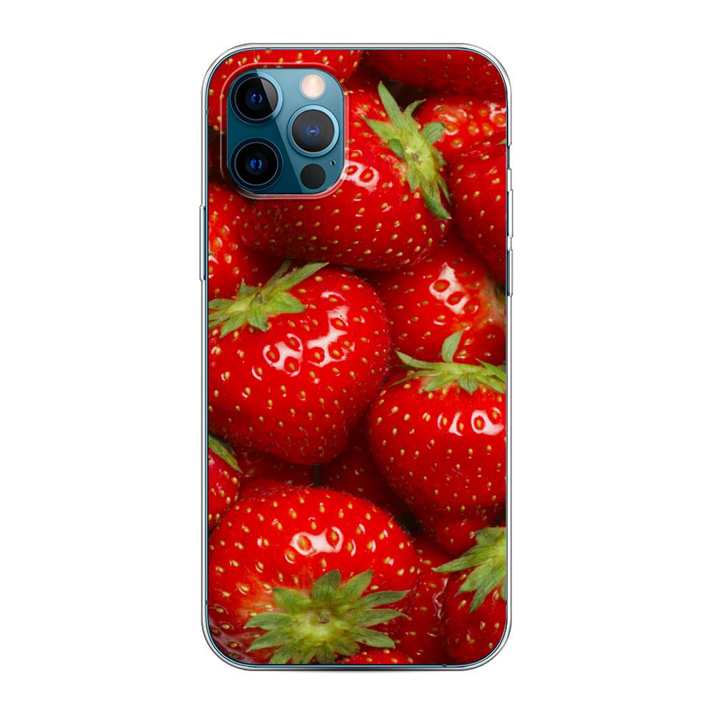 

Чехол Awog на Apple iPhone 12 Pro / Айфон 12 Pro "Клубника", Разноцветный, 12850-10