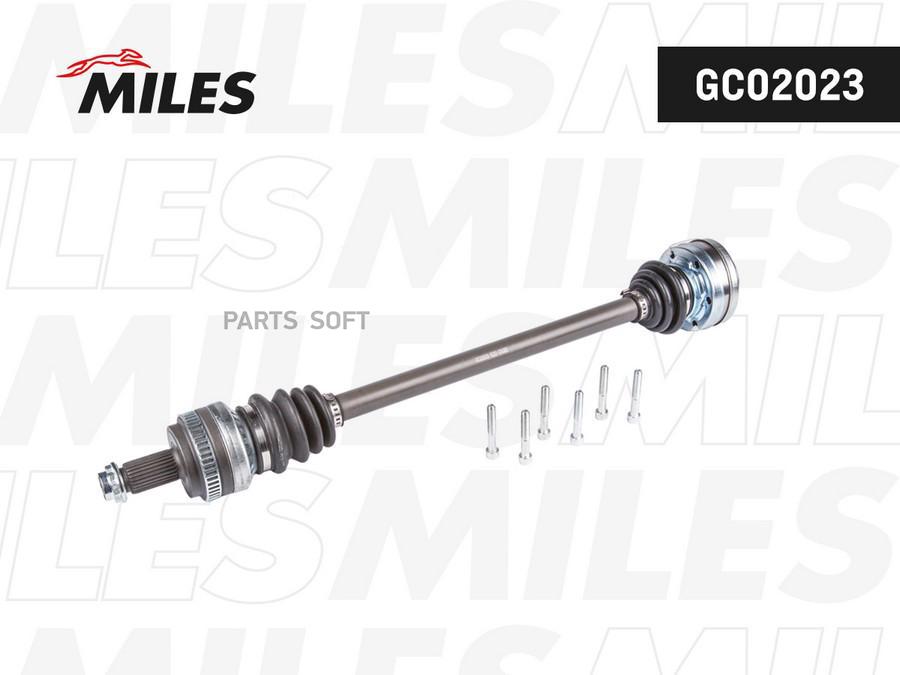 

MILES GC02023 Привод в сборе правый BMW E90/E81/E87 1.8-2.0 04- (ABS) (GKN 304469) GC02023