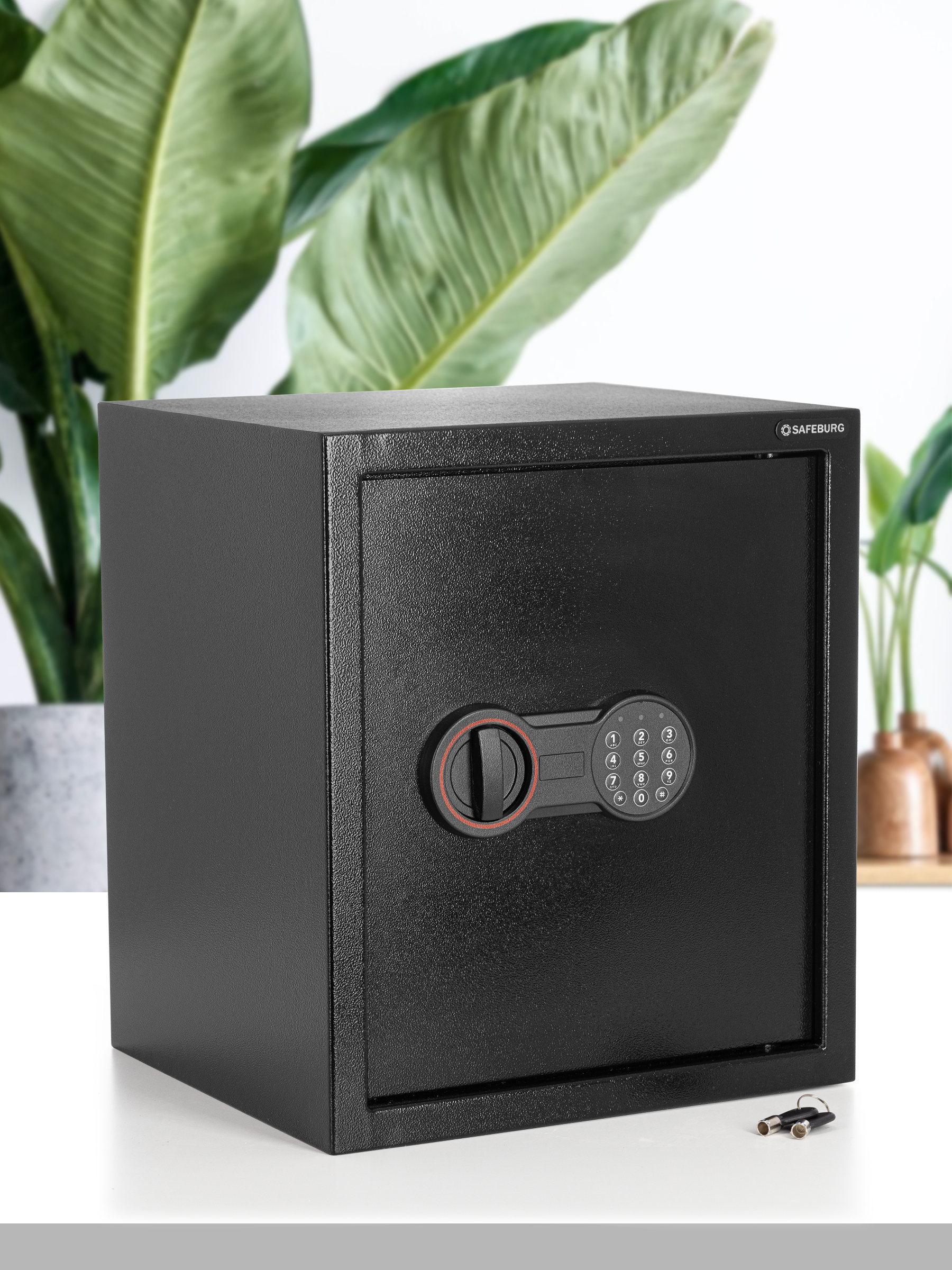 

Сейф для денег и документов SAFEBURG SB-400 BLACK