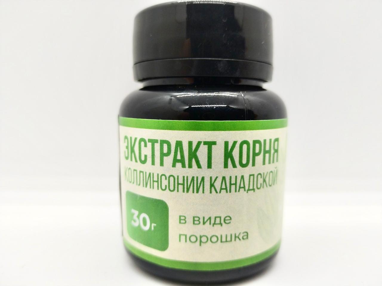 

Экстракт коллинсонии канадской, порошок, 30 г