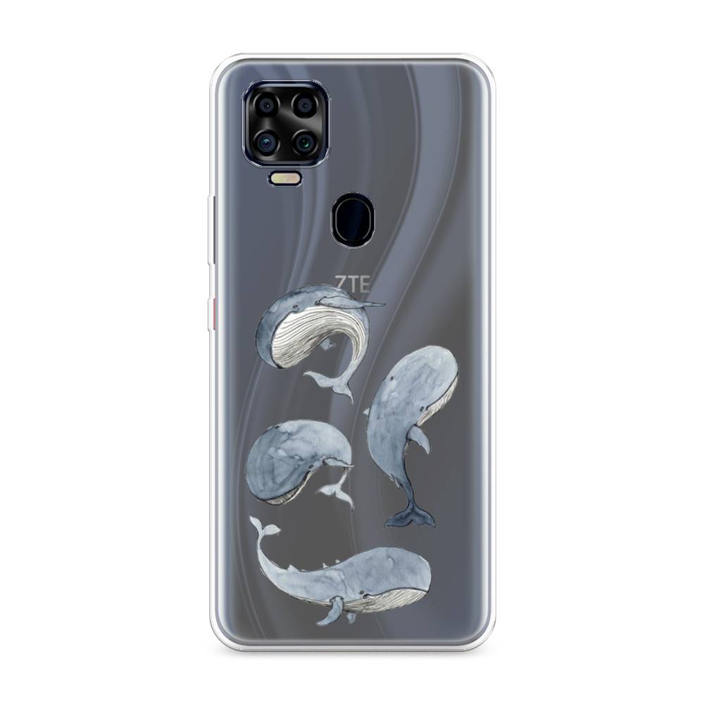 

Чехол Awog на ZTE Blade V2020 4G / ЗТЕ Блэйд V2020 4G "Киты", Разноцветный, 134350-1