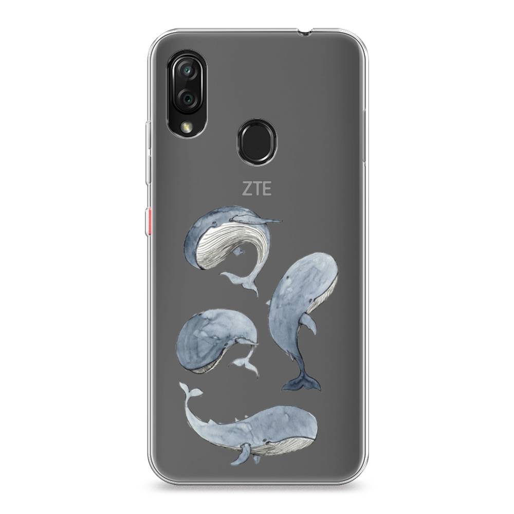 

Чехол Awog на ZTE Blade V10 Vita / ЗТЕ Блэйд V10 Vita "Киты", Разноцветный, 132650-1