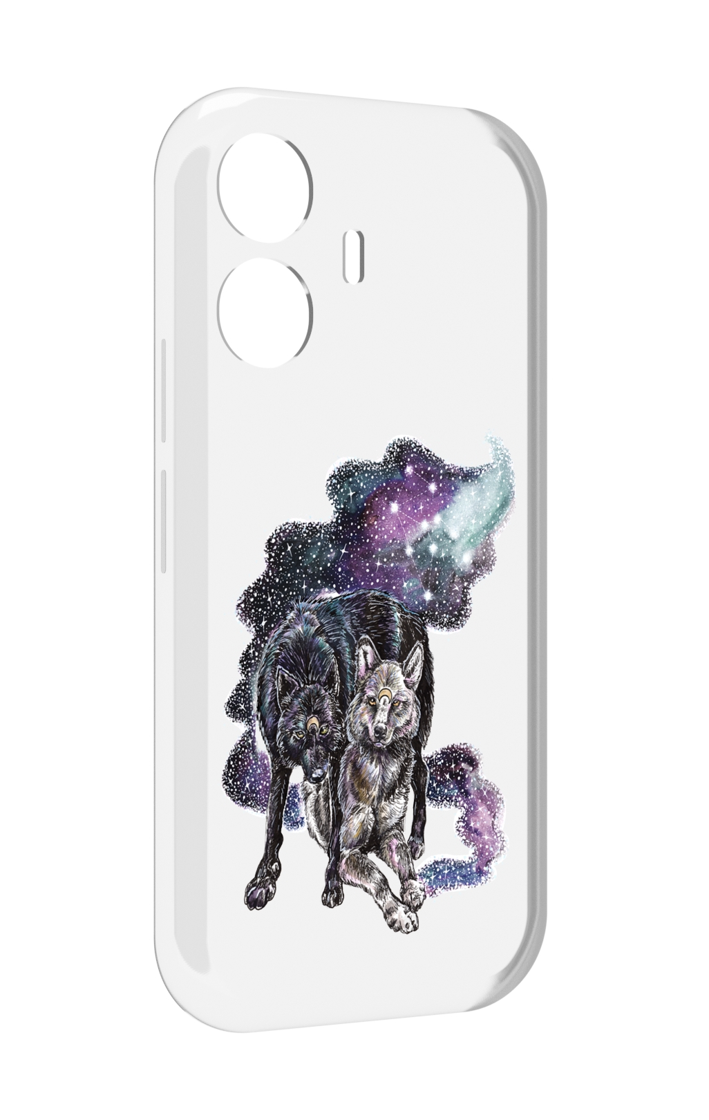 

Чехол MyPads звездные волки для Vivo Y77E / Vivo iQOO Z6 Lite, Прозрачный, Tocco