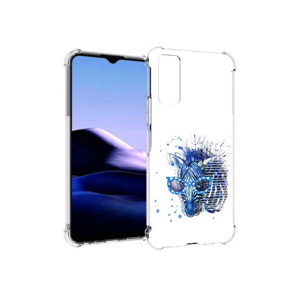 

Чехол MyPads Tocco для Vivo Y20 расплывчатая зебра (PT154038.379.577), Прозрачный, Tocco
