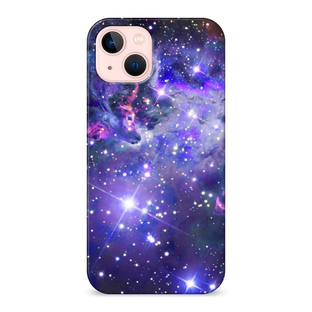 

Пластиковый чехол "Яркая галактика" на Apple iPhone 13, 14220-3