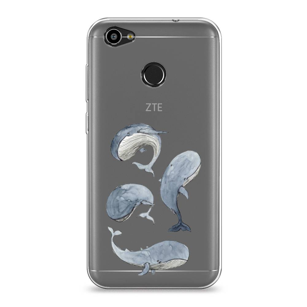 

Чехол Awog на ZTE Blade A6 / ЗТЕ Блэйд A6 "Киты", 132350-1