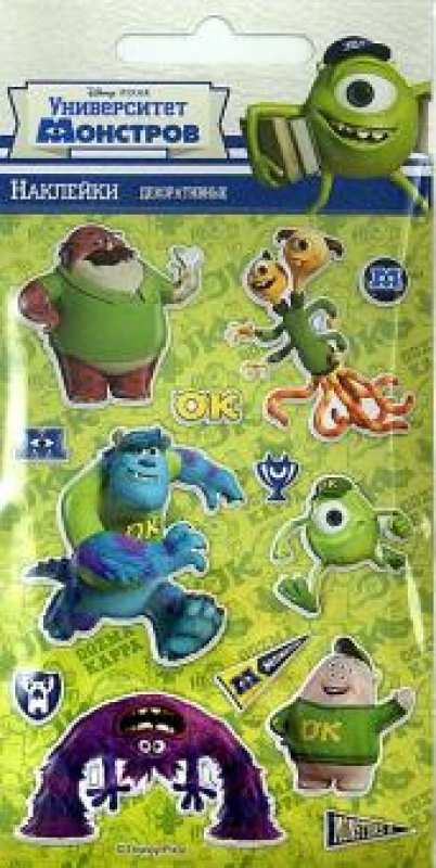 

Disney Радужные наклейки Монстры 1