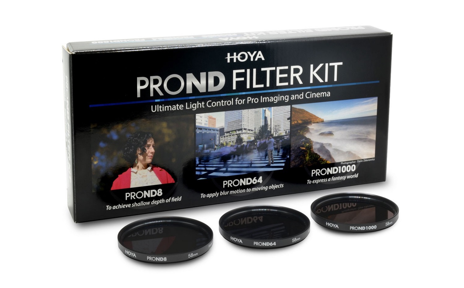 Набор фильтров Hoya Filter Kit Pro 55.0MM PRO ND FILTER KIT 8/64/1000