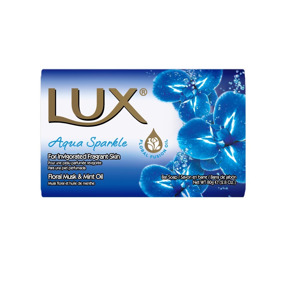 Туалетное мыло “LUX” Сияние свежести Цветочный мускус и мятное масло 80 г