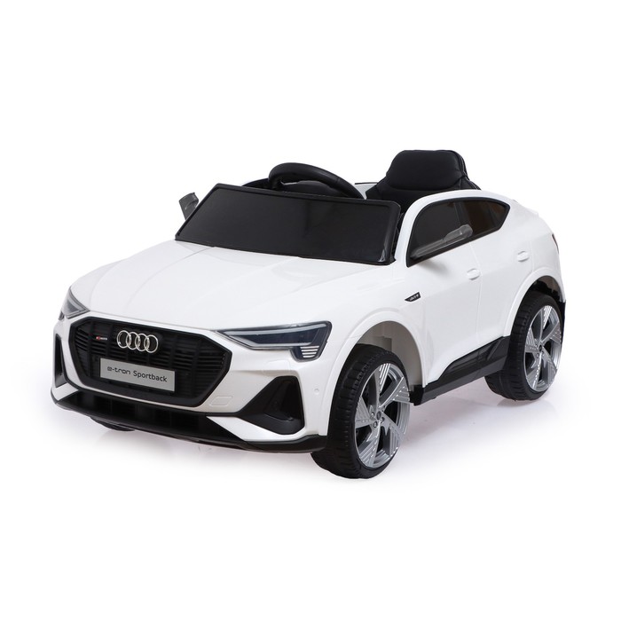 

Электромобиль AUDI e-tron Sportback, EVA колеса, кожаное сидение, цвет белый