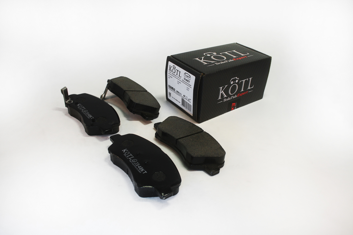 

Тормозные колодки KOTL передние для Hyundai Solaris 10-/Kia Rio 11- 3548KT