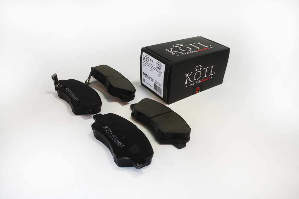 Тормозные колодки KOTL передние для Hyundai Solaris 10-/Kia Rio 11- 3548KT