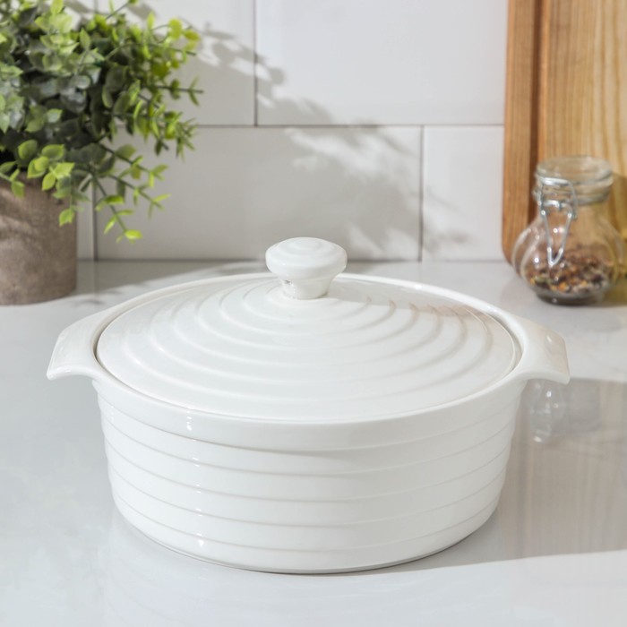 

Бруно, жаропрочная, 1,57 л, 24,5x21,5x8 см, Белый, Формы для выпечки из жаропрочной керамики "Бруно"